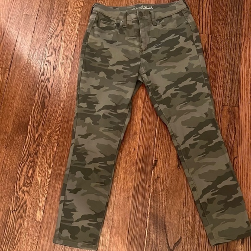 Camouflage jeans - size 8/29R